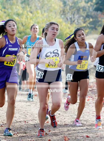 Thumbnail 2 in CIF State Cross Country Championships (Girls D4 Race) photogallery.