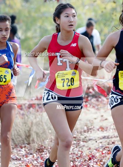 Thumbnail 1 in CIF State Cross Country Championships (Girls D4 Race) photogallery.