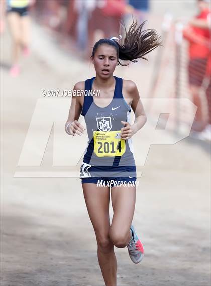 Thumbnail 1 in CIF State Cross Country Championships (Girls D4 Race) photogallery.