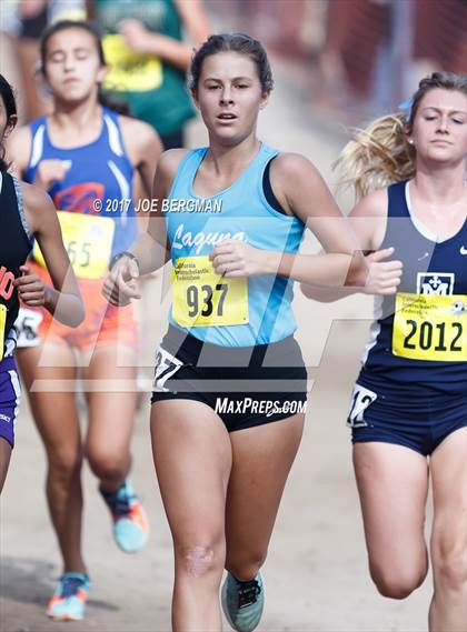 Thumbnail 3 in CIF State Cross Country Championships (Girls D4 Race) photogallery.