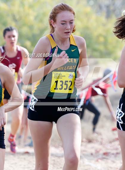 Thumbnail 3 in CIF State Cross Country Championships (Girls D4 Race) photogallery.