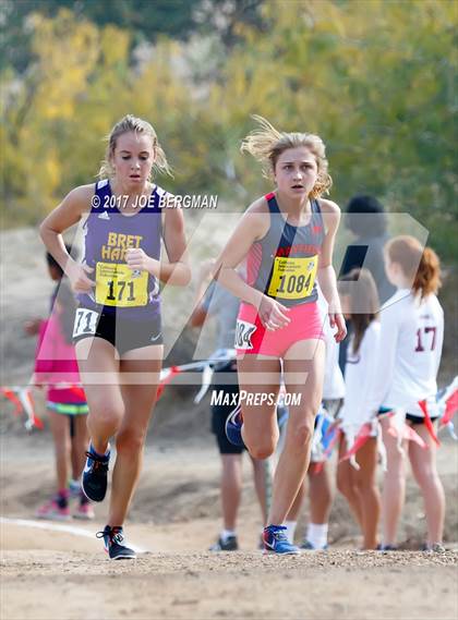 Thumbnail 3 in CIF State Cross Country Championships (Girls D4 Race) photogallery.