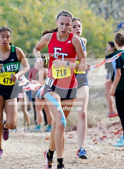 Thumbnail 3 in CIF State Cross Country Championships (Girls D4 Race) photogallery.
