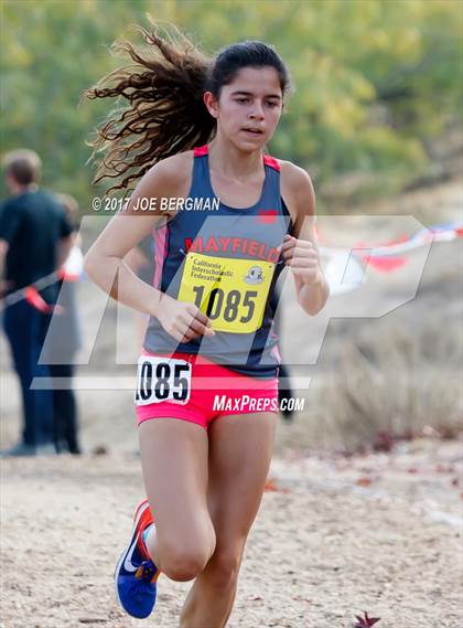 Thumbnail 1 in CIF State Cross Country Championships (Girls D4 Race) photogallery.