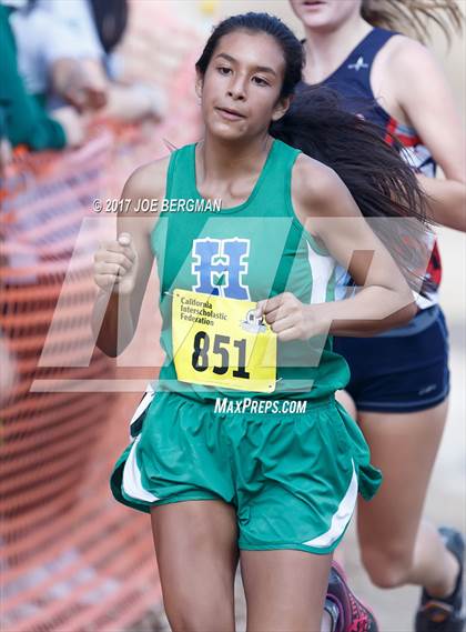 Thumbnail 3 in CIF State Cross Country Championships (Girls D4 Race) photogallery.