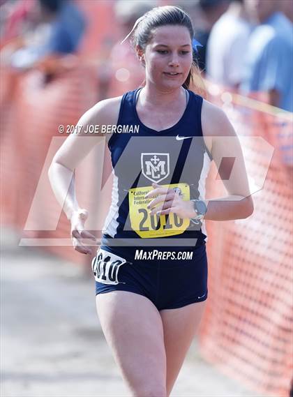 Thumbnail 1 in CIF State Cross Country Championships (Girls D4 Race) photogallery.