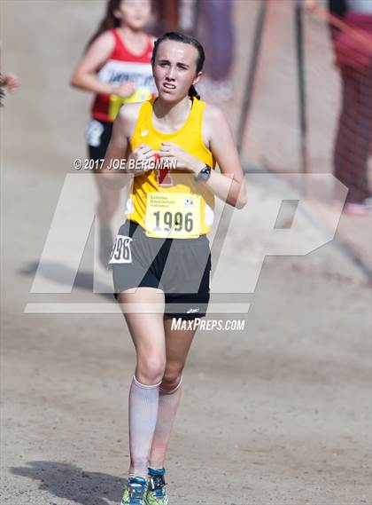 Thumbnail 2 in CIF State Cross Country Championships (Girls D4 Race) photogallery.