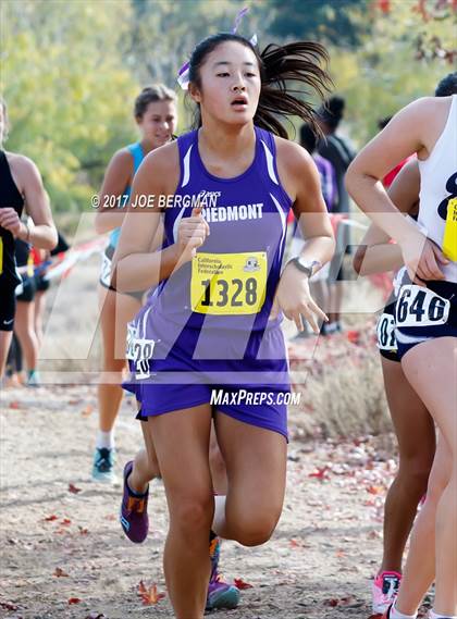 Thumbnail 3 in CIF State Cross Country Championships (Girls D4 Race) photogallery.