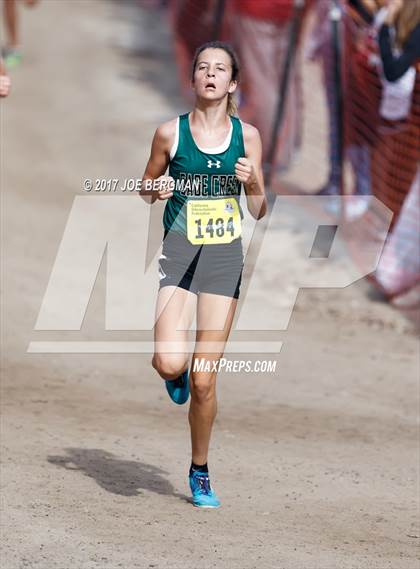 Thumbnail 3 in CIF State Cross Country Championships (Girls D4 Race) photogallery.