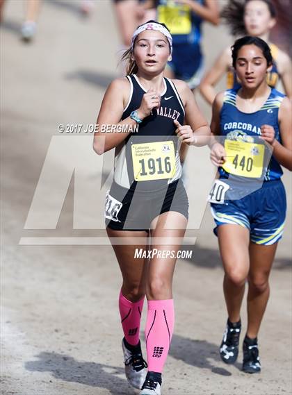 Thumbnail 3 in CIF State Cross Country Championships (Girls D4 Race) photogallery.
