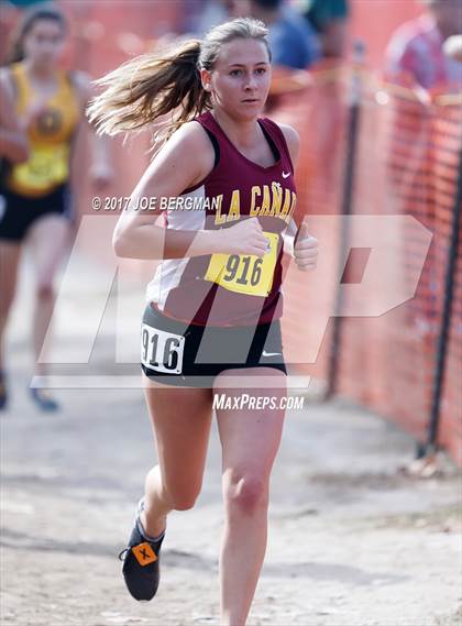Thumbnail 2 in CIF State Cross Country Championships (Girls D4 Race) photogallery.