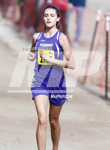 Thumbnail 3 in CIF State Cross Country Championships (Girls D4 Race) photogallery.