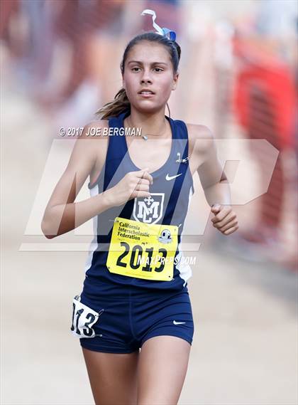 Thumbnail 3 in CIF State Cross Country Championships (Girls D4 Race) photogallery.