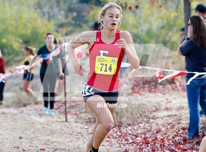 Thumbnail 2 in CIF State Cross Country Championships (Girls D4 Race) photogallery.