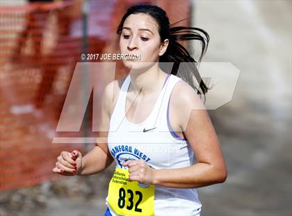 Thumbnail 1 in CIF State Cross Country Championships (Girls D4 Race) photogallery.