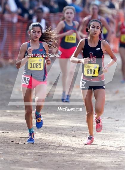 Thumbnail 3 in CIF State Cross Country Championships (Girls D4 Race) photogallery.
