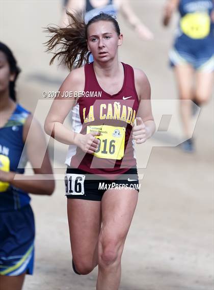 Thumbnail 2 in CIF State Cross Country Championships (Girls D4 Race) photogallery.