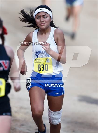 Thumbnail 1 in CIF State Cross Country Championships (Girls D4 Race) photogallery.