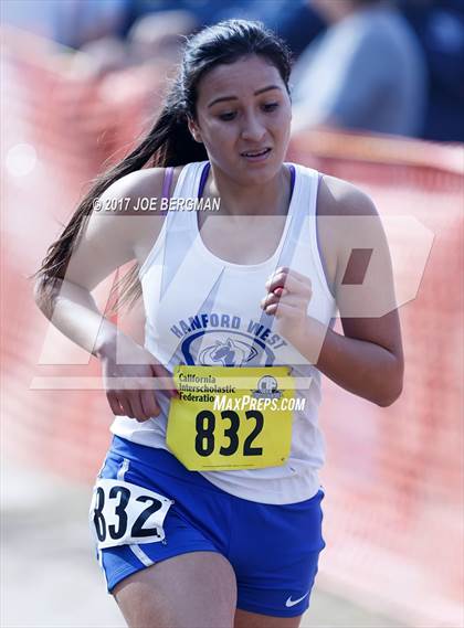 Thumbnail 3 in CIF State Cross Country Championships (Girls D4 Race) photogallery.