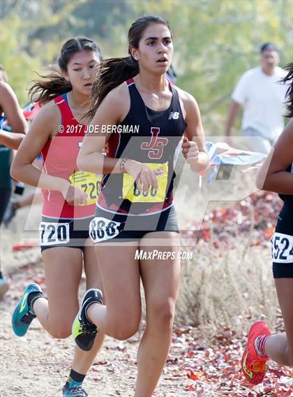 Thumbnail 3 in CIF State Cross Country Championships (Girls D4 Race) photogallery.