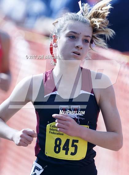 Thumbnail 3 in CIF State Cross Country Championships (Girls D4 Race) photogallery.