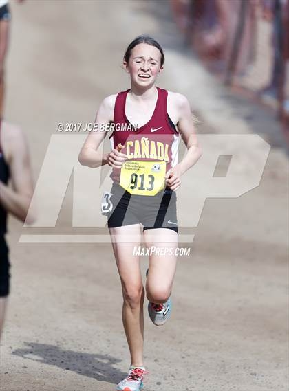 Thumbnail 1 in CIF State Cross Country Championships (Girls D4 Race) photogallery.