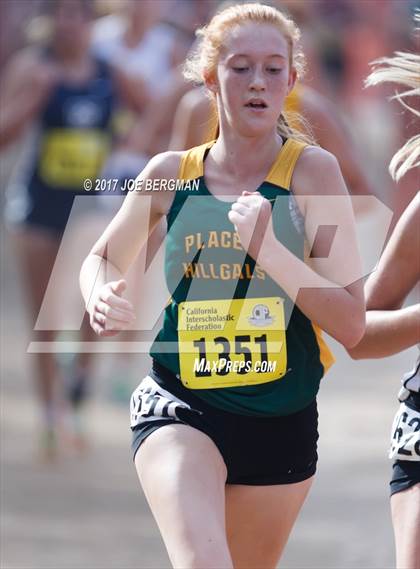 Thumbnail 1 in CIF State Cross Country Championships (Girls D4 Race) photogallery.