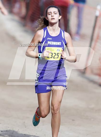 Thumbnail 2 in CIF State Cross Country Championships (Girls D4 Race) photogallery.