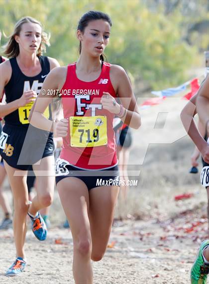 Thumbnail 3 in CIF State Cross Country Championships (Girls D4 Race) photogallery.