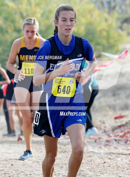 Thumbnail 3 in CIF State Cross Country Championships (Girls D4 Race) photogallery.