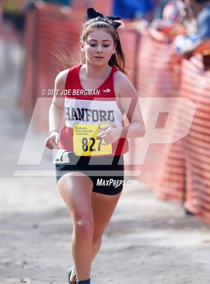 Thumbnail 1 in CIF State Cross Country Championships (Girls D4 Race) photogallery.