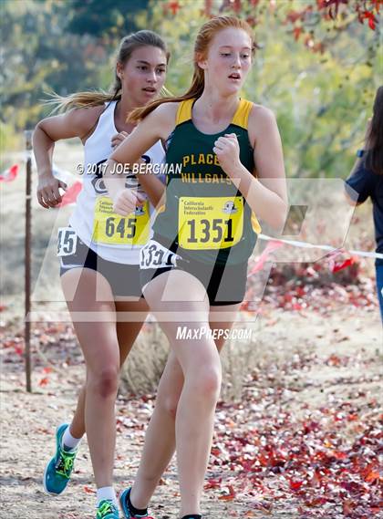 Thumbnail 2 in CIF State Cross Country Championships (Girls D4 Race) photogallery.