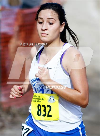Thumbnail 3 in CIF State Cross Country Championships (Girls D4 Race) photogallery.
