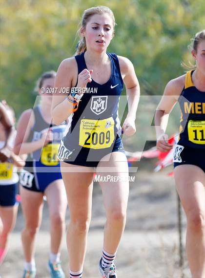 Thumbnail 2 in CIF State Cross Country Championships (Girls D4 Race) photogallery.