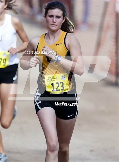Thumbnail 3 in CIF State Cross Country Championships (Girls D4 Race) photogallery.
