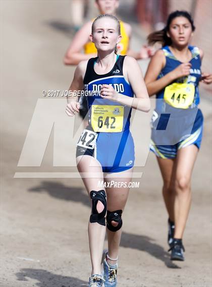 Thumbnail 3 in CIF State Cross Country Championships (Girls D4 Race) photogallery.