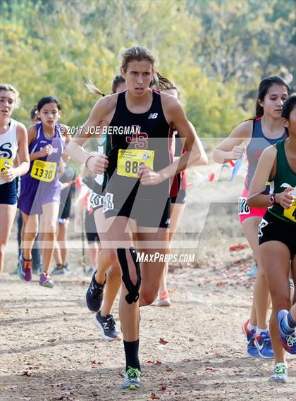 Thumbnail 3 in CIF State Cross Country Championships (Girls D4 Race) photogallery.