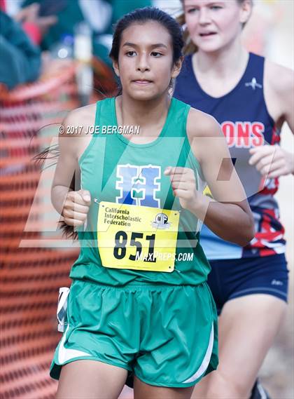 Thumbnail 1 in CIF State Cross Country Championships (Girls D4 Race) photogallery.