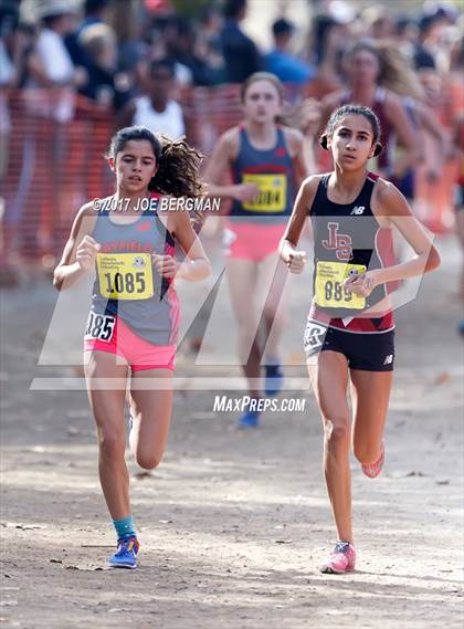 Thumbnail 2 in CIF State Cross Country Championships (Girls D4 Race) photogallery.