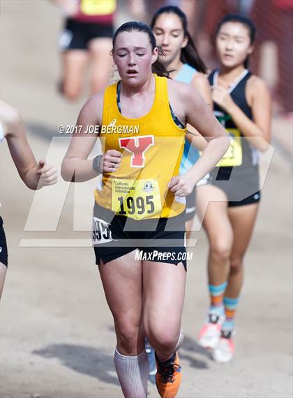 Thumbnail 3 in CIF State Cross Country Championships (Girls D4 Race) photogallery.