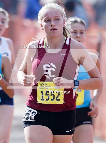Thumbnail 1 in CIF State Cross Country Championships (Girls D4 Race) photogallery.