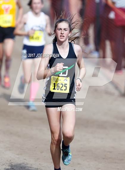 Thumbnail 1 in CIF State Cross Country Championships (Girls D4 Race) photogallery.