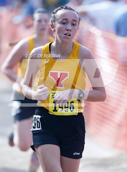 Thumbnail 2 in CIF State Cross Country Championships (Girls D4 Race) photogallery.
