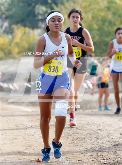 Thumbnail 1 in CIF State Cross Country Championships (Girls D4 Race) photogallery.