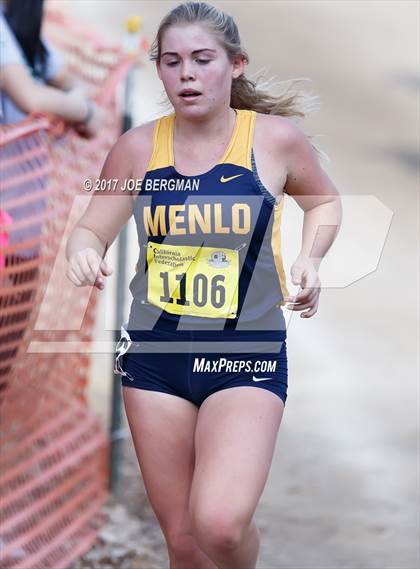 Thumbnail 2 in CIF State Cross Country Championships (Girls D4 Race) photogallery.