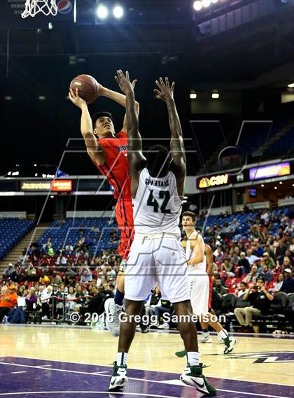 Thumbnail 3 in De La Salle vs. Modesto Christian (CIF NorCal Regional Open Division Final) photogallery.