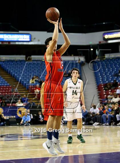 Thumbnail 3 in De La Salle vs. Modesto Christian (CIF NorCal Regional Open Division Final) photogallery.