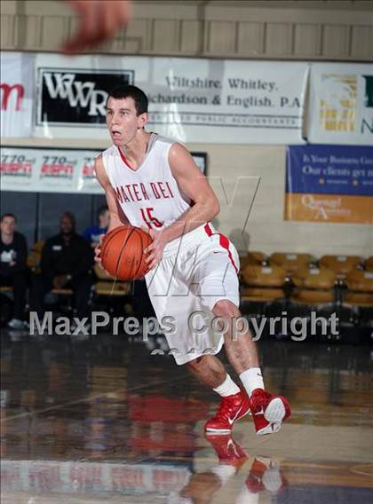 Thumbnail 2 in Mater Dei vs. Orlando Christian Prep (City of Palms Classic) photogallery.