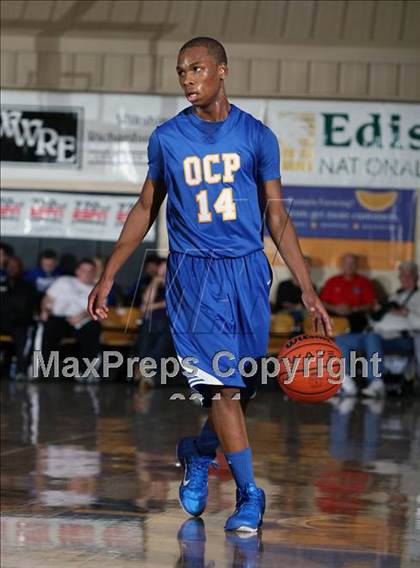 Thumbnail 3 in Mater Dei vs. Orlando Christian Prep (City of Palms Classic) photogallery.
