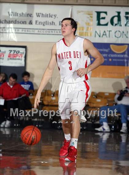 Thumbnail 3 in Mater Dei vs. Orlando Christian Prep (City of Palms Classic) photogallery.